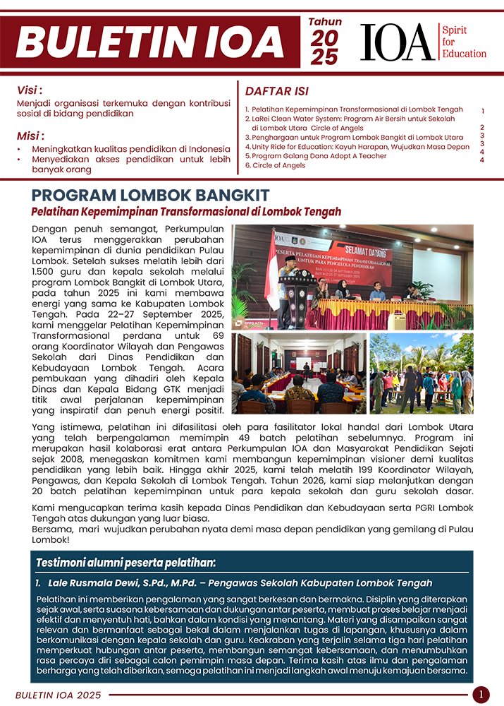 Buletin IOA Tahun 2025